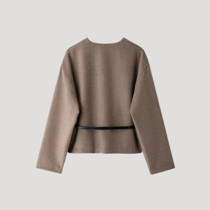 Ella | Women’s Spring Belted Wrap Jacket Top
