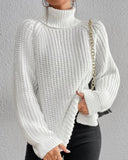 Beatrice | Women’s Winter Ribbed Turtleneck Sweater
