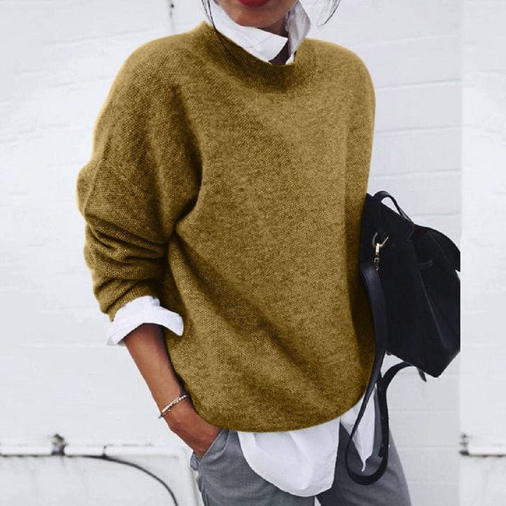 Daisy | Women’s Soft Round Neck Pullover Sweater