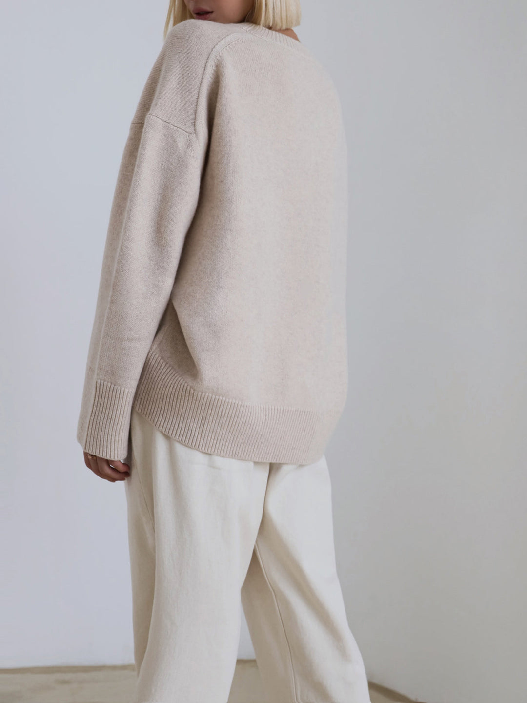 Joanna | Women’s Winter Oversized Knit Pullover Sweater
