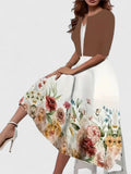 Chantal | Elegant Midi Dress