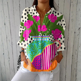 Rachel | Blooming Vase Blouse