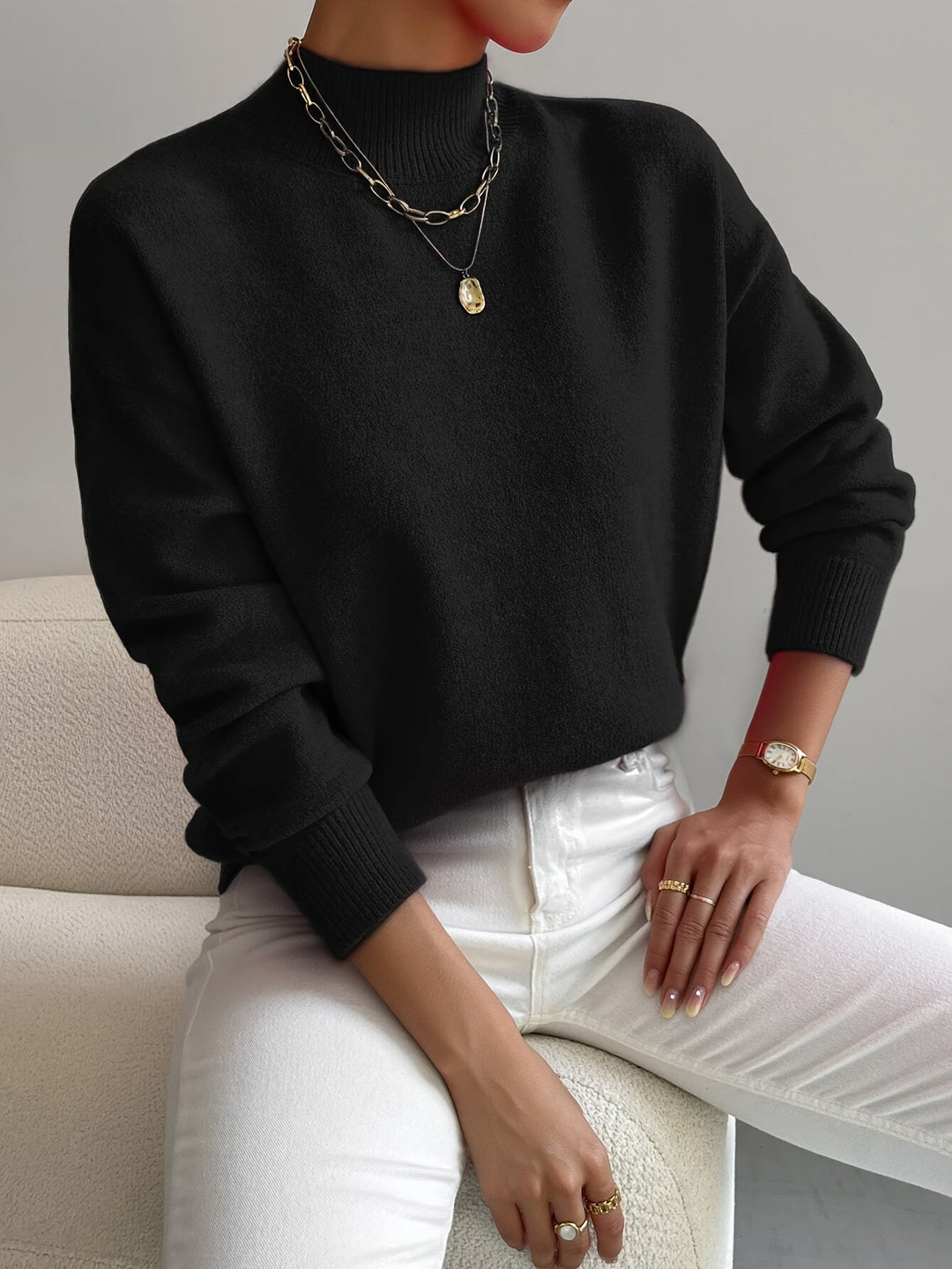 Madison | Women’s Winter Classic High Neck Sweater